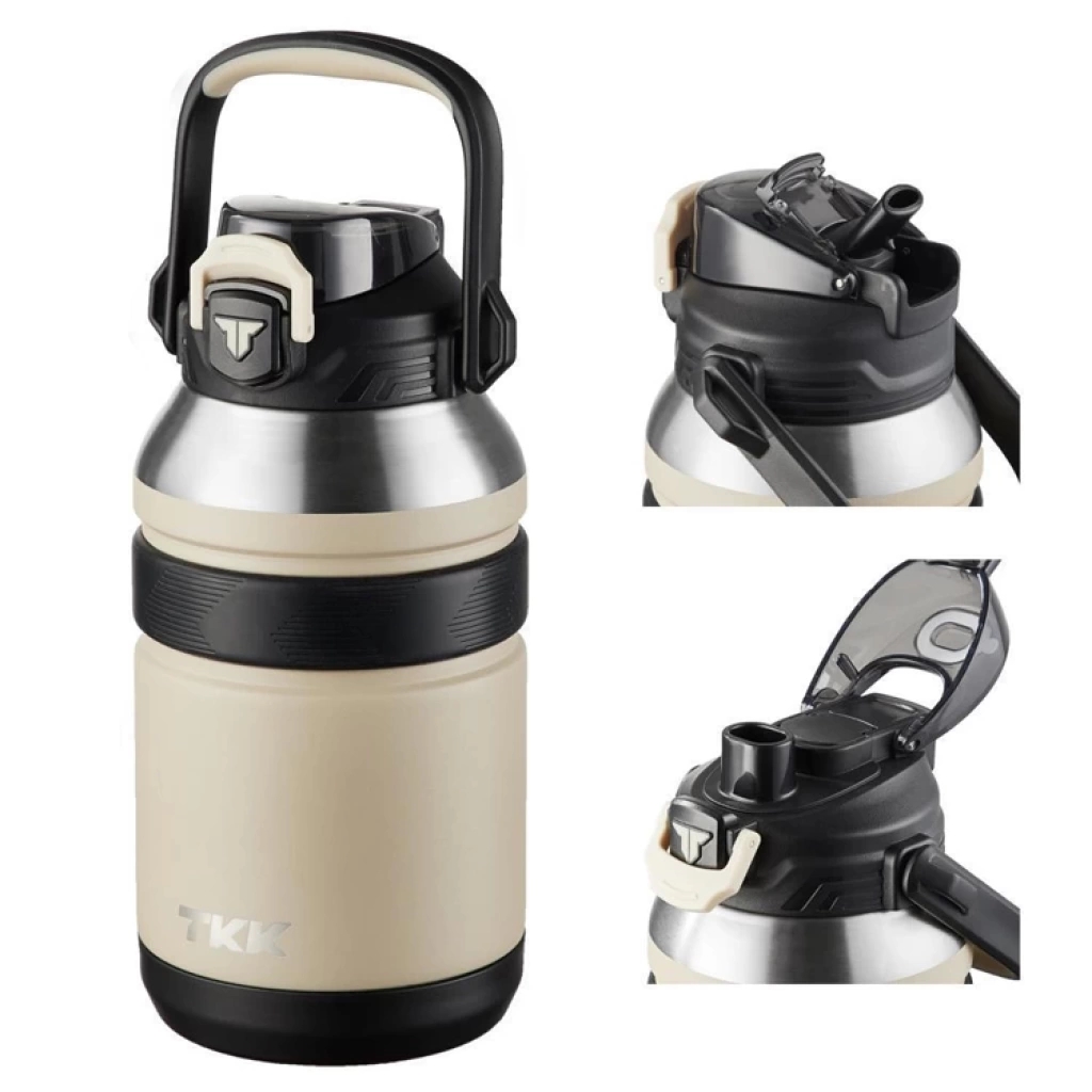 Vagonlife TKK Çelik Termos T2031 1500 ml Beyaz