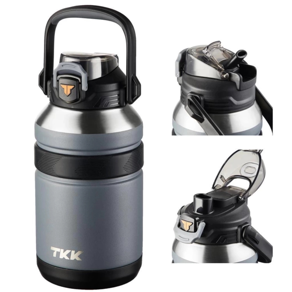 Vagonlife TKK Çelik Termos T2031 1500 ml Siyah
