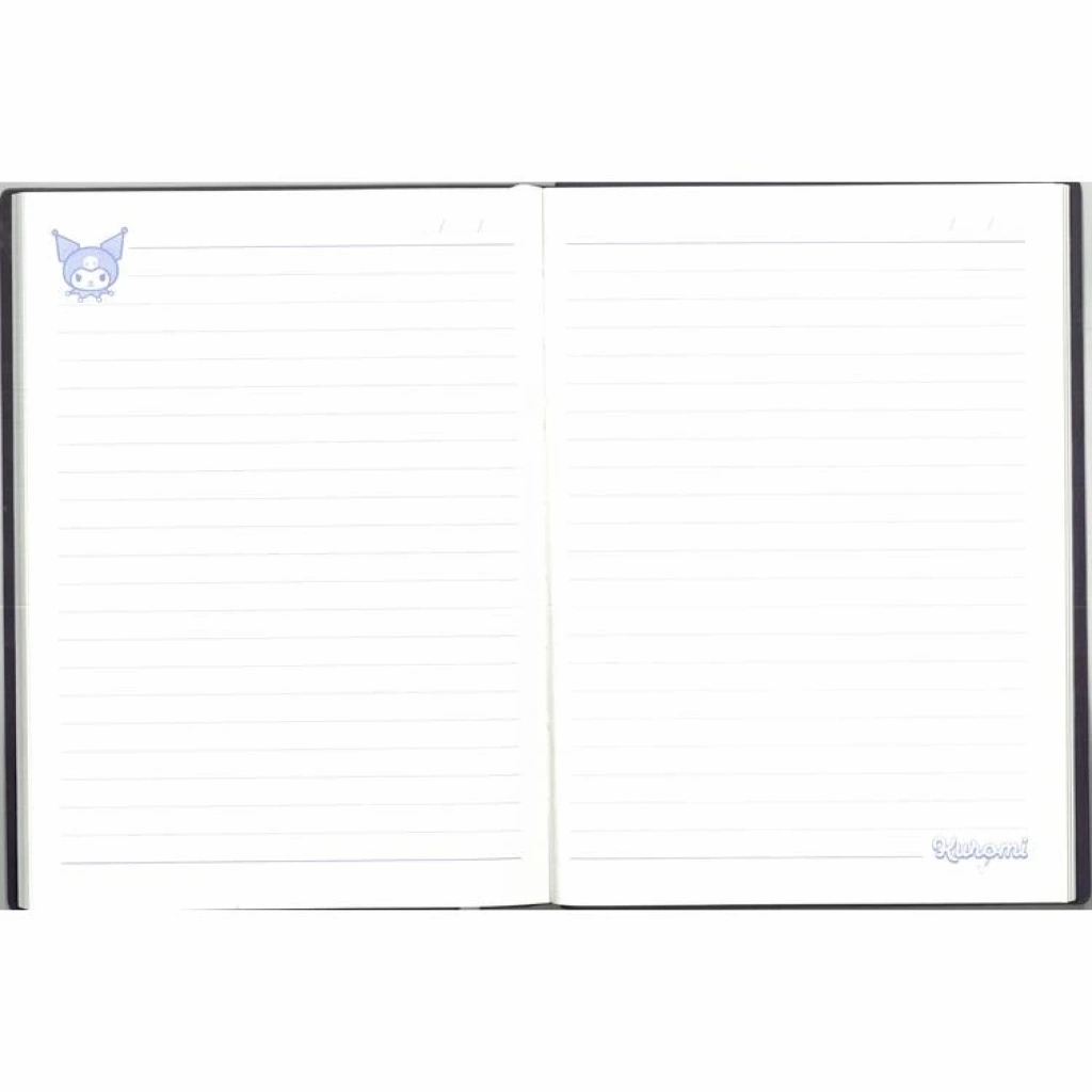 Victoria’s Journals Kuromi Smyth Flexy Esnek Vegan Deri Kapaklı 13x18cm Defter 80 gram 80 yaprak Çizgili 524-1943