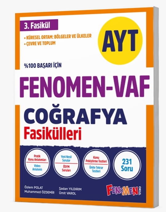  FENOMEN AYT VAF COĞRAFYA 3.FASIKÜL KÜRESEL ORTAM