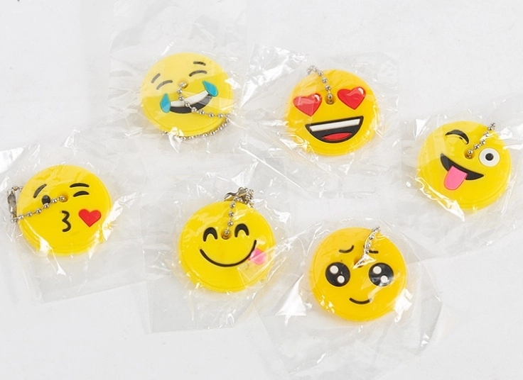 Key Cover Anahtar Kılıfı Karikatürlü Silikon Koruyucu Anahtarlık Emoji
