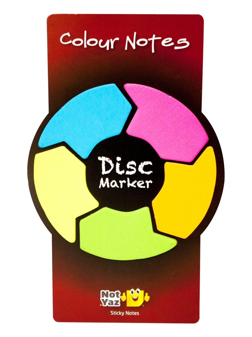 Notyaz Disk Marker Neon Arkası Yapışkanlı Bloknot