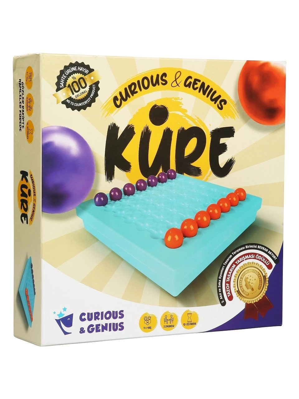 Curious And Genius Küre Kutu Oyunu BAL55080 - Tazof Turnava Oyunları