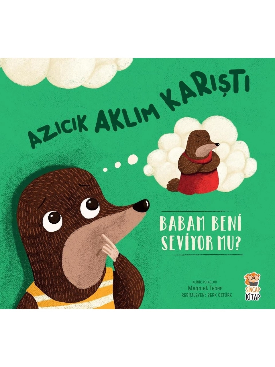 Sincap Kitap Azıcık Aklım Karıştı - Babam Beni Seviyor Mu? - Okul Öncesi Kitap Mehmet Teber
