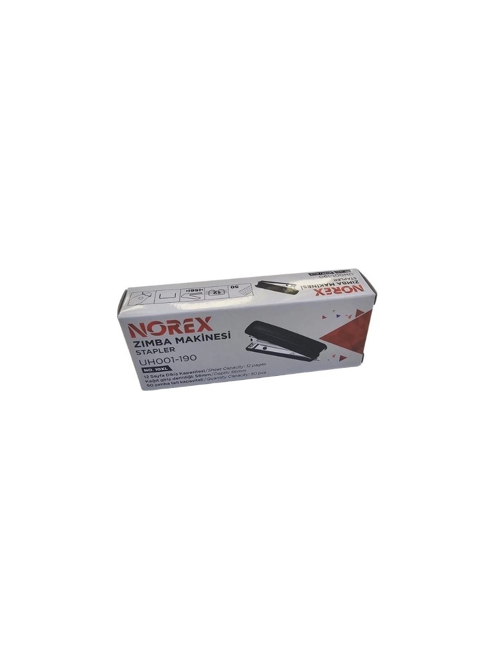 Norex Zımba Makinesi Siyah No:10xl UH001-190