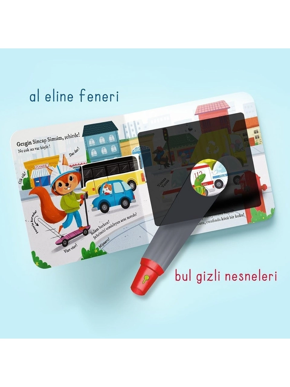 Sincap Kitap Bulurum Seni Şehirde Fenerli Kitap Okul Öncesi Kitap - M. Sacide Kafalı