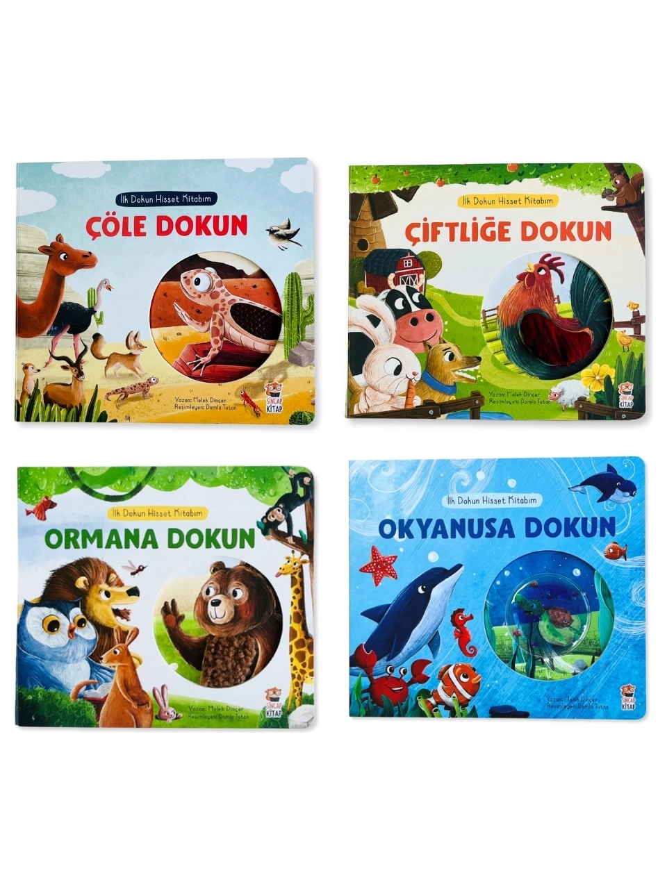 Sincap Kitap İlk Dokun Hisset Kitabım: Ormana Dokun - Melek Dinçer