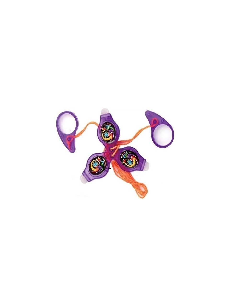 Renkli LED Işıklı Fırfır Yeni Nesil Işıklı Oyuncak  Pull It To Top Spining