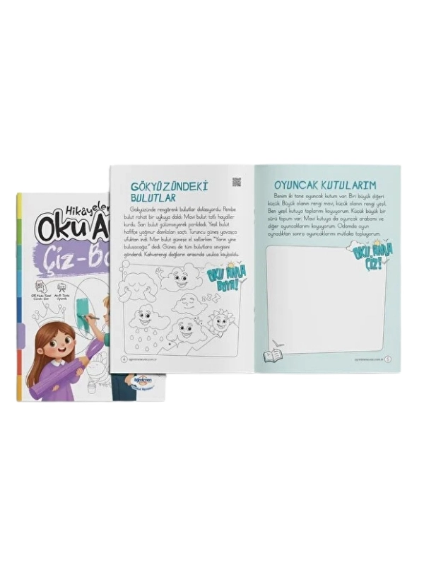 1.SINIF OKUMA ANLAMA SETİ | Öğretmen Evde Yayınları