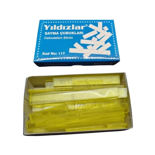 Yıldızlar Sayma Çubukları No:117