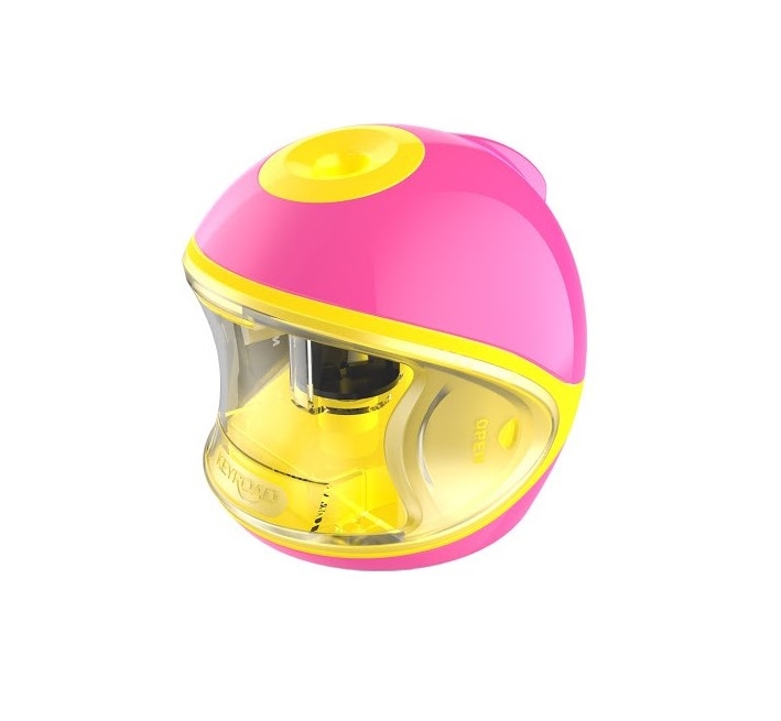 Keyroad Pilli Otomatik Kalemtıraş Pembe