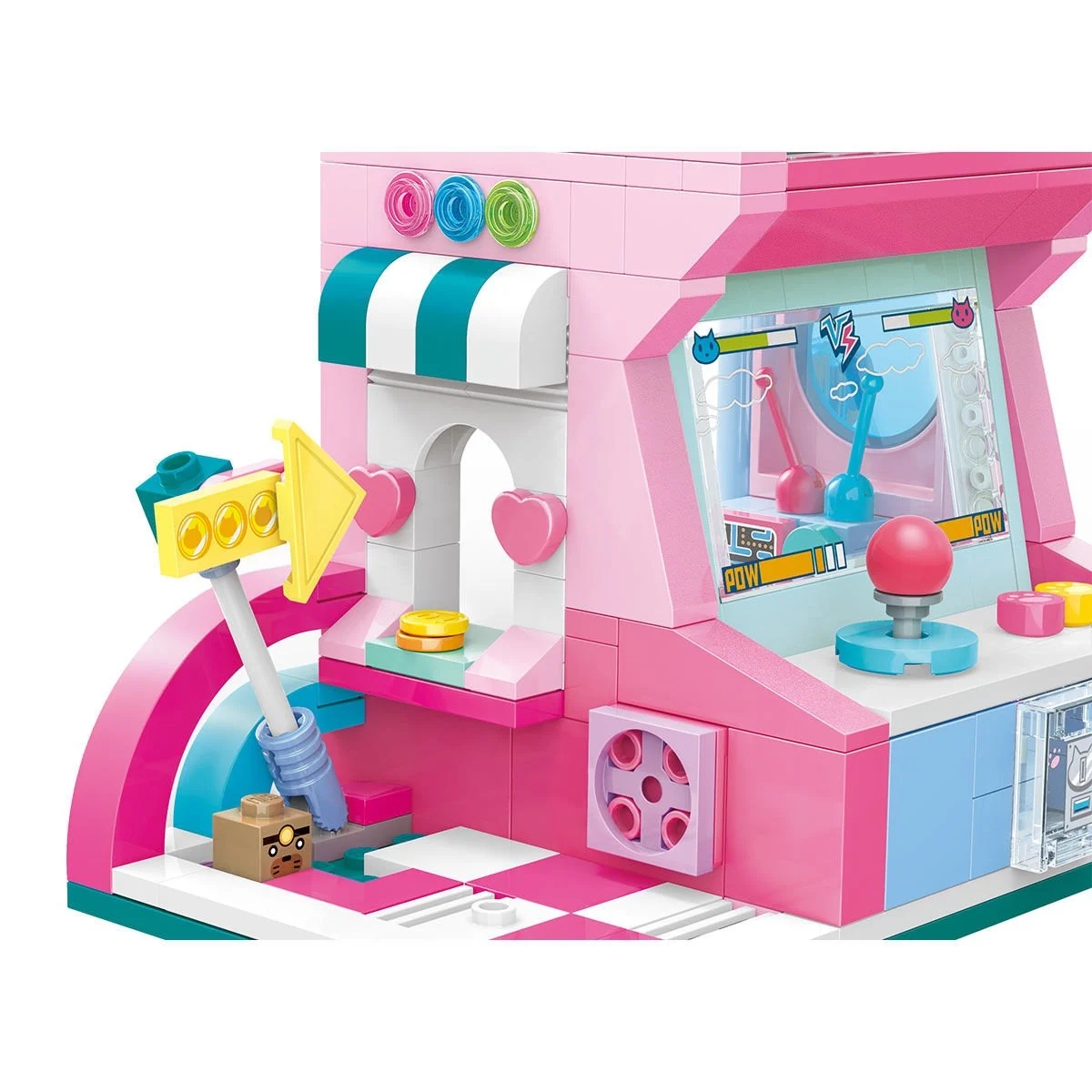 Vagonlife Keeppley City Corner Orange Cat Game Room Kedi Oyun Evi Mağazası K28019