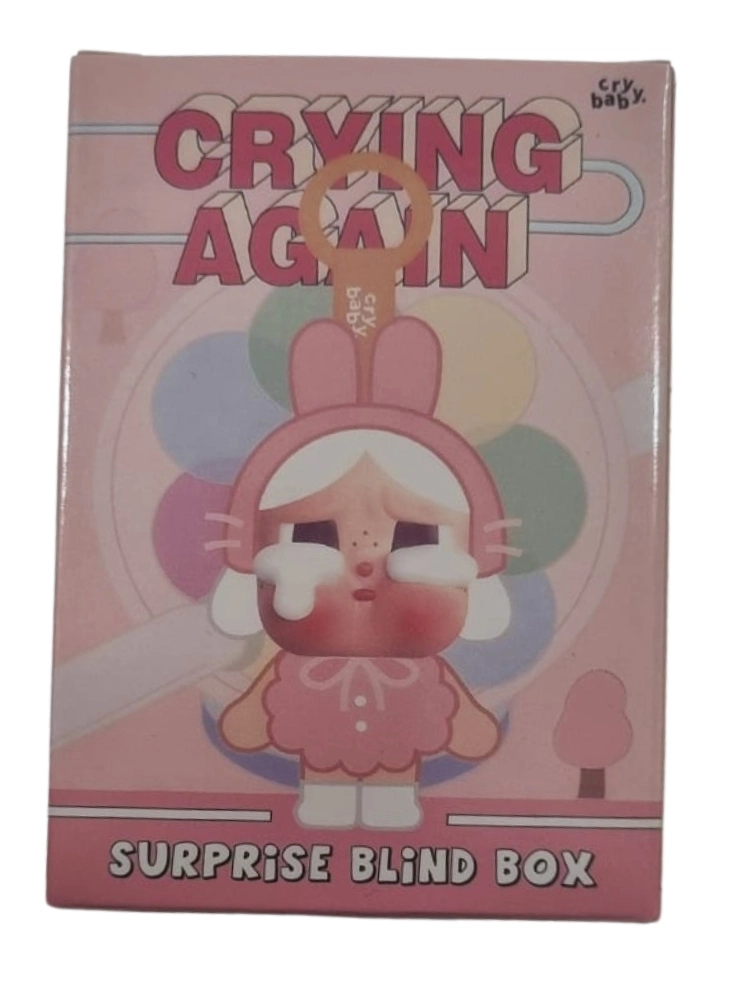 CryBaby Crying Again Anahtarlıklı Bebek Sert Plastik Sürpriz Kutu Kırılmaz