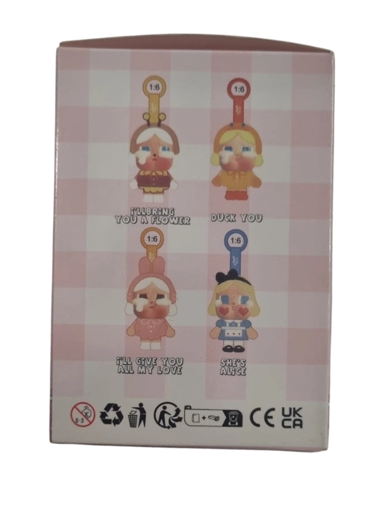 CryBaby Crying Again Anahtarlıklı Bebek Sert Plastik Sürpriz Kutu Kırılmaz