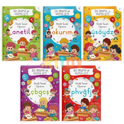 Bilgi Park - Anetil İlk Okuma ve Yazma Seti 10 Kitap