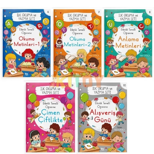 Bilgi Park - Anetil İlk Okuma ve Yazma Seti 10 Kitap