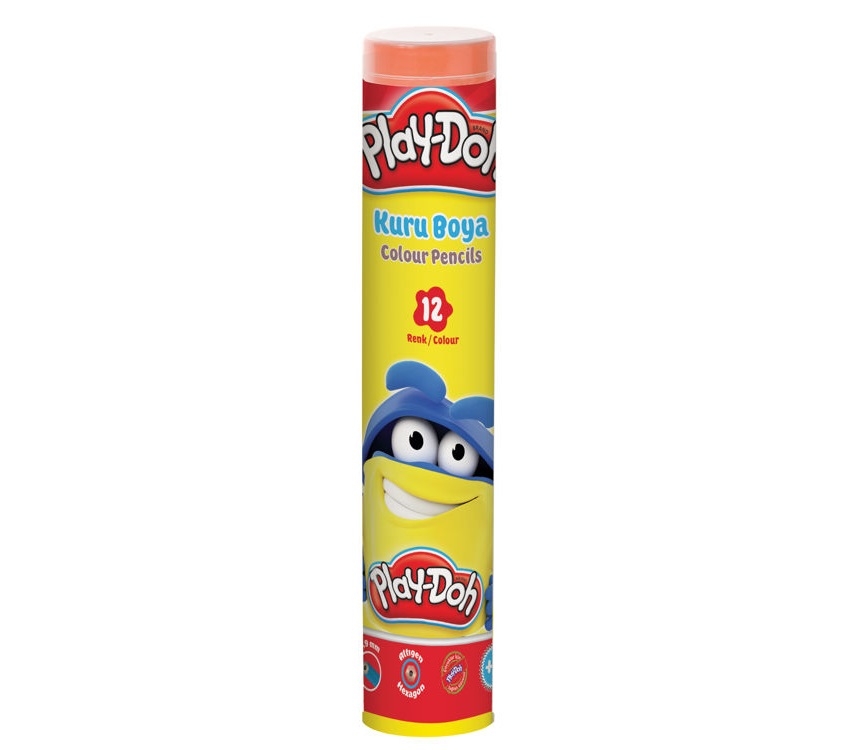 Play Doh Kuru Boya 12 Renk Tüplü PLAY-KU005