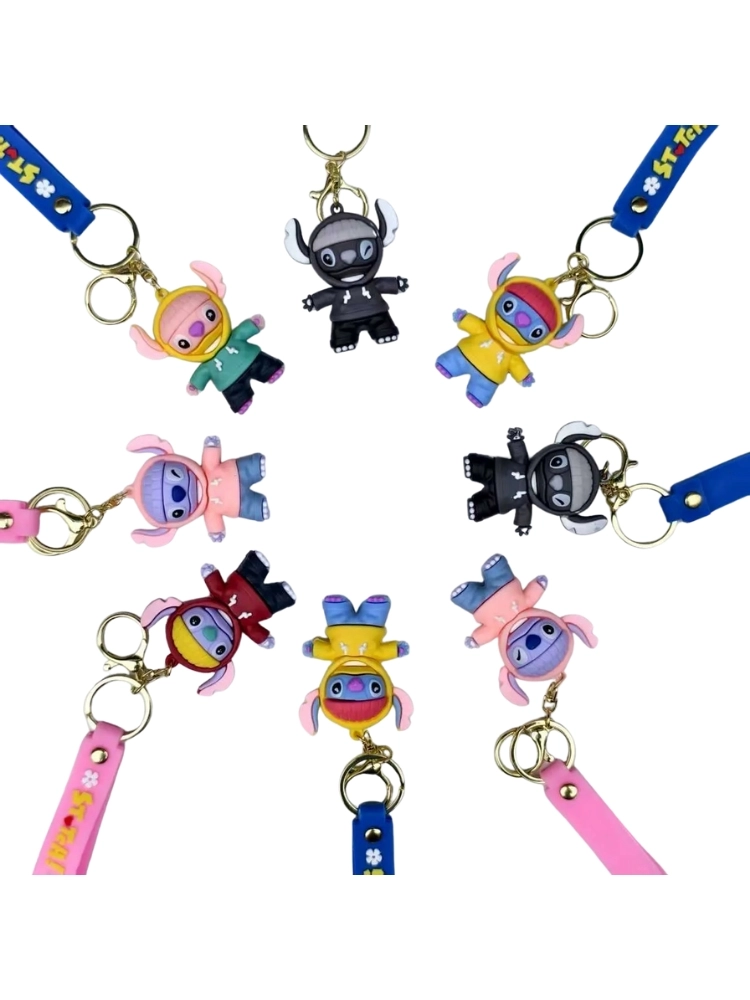 Stitch Gen Z Street Anahtarlıklı Plastik Sürpriz Kutu 