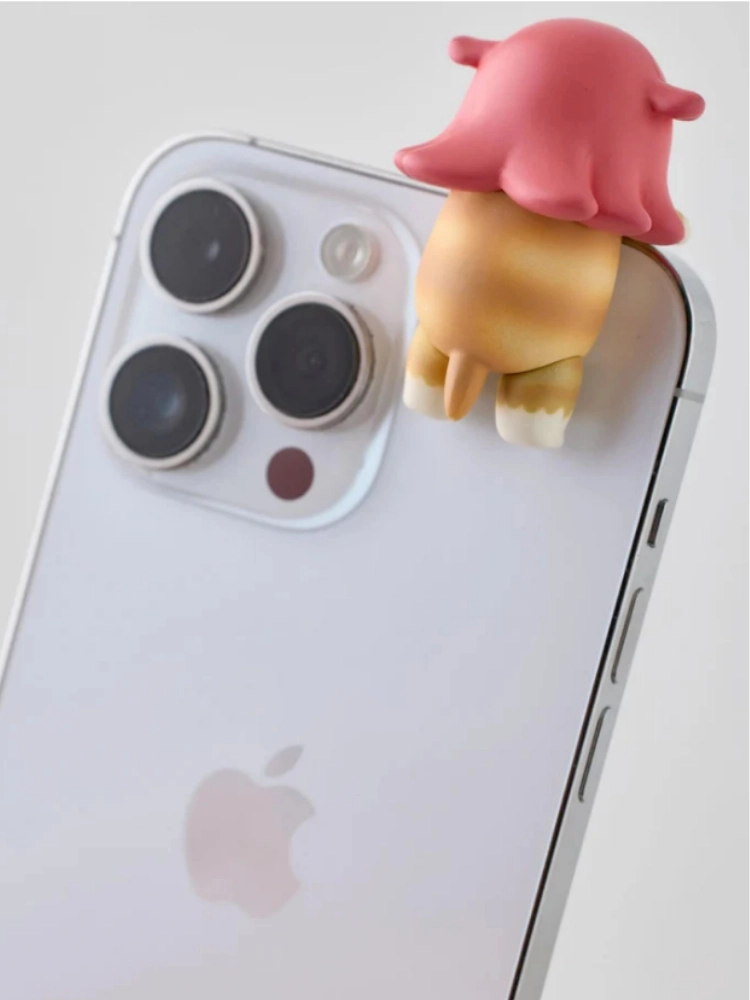 Sonny Angel Mofusand Kedili Model Figür Blind Box Telefon Tablet Ekran Aksesuarı