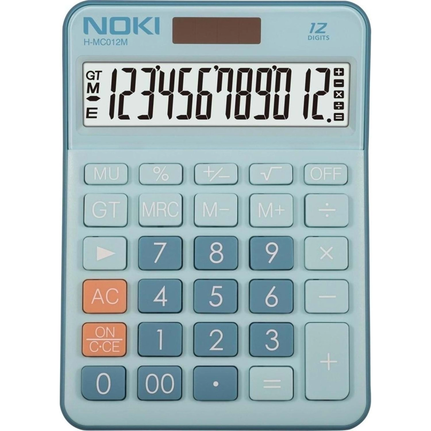 Noki Hesap Makinesi 12 Hane Mavi H-Mc012M