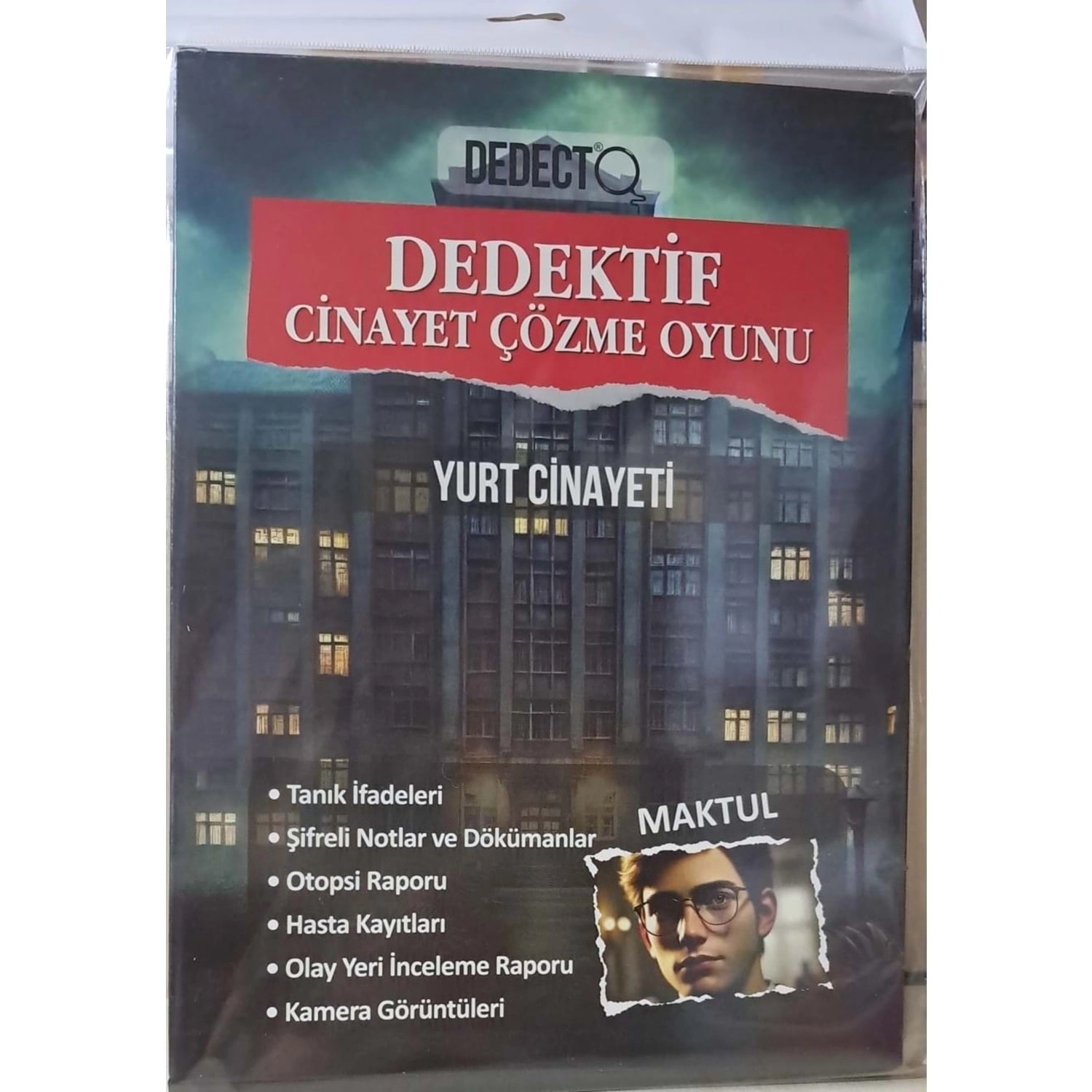 Dedektif Cinayet Çözme Oyunu Yurt Cinayeti
