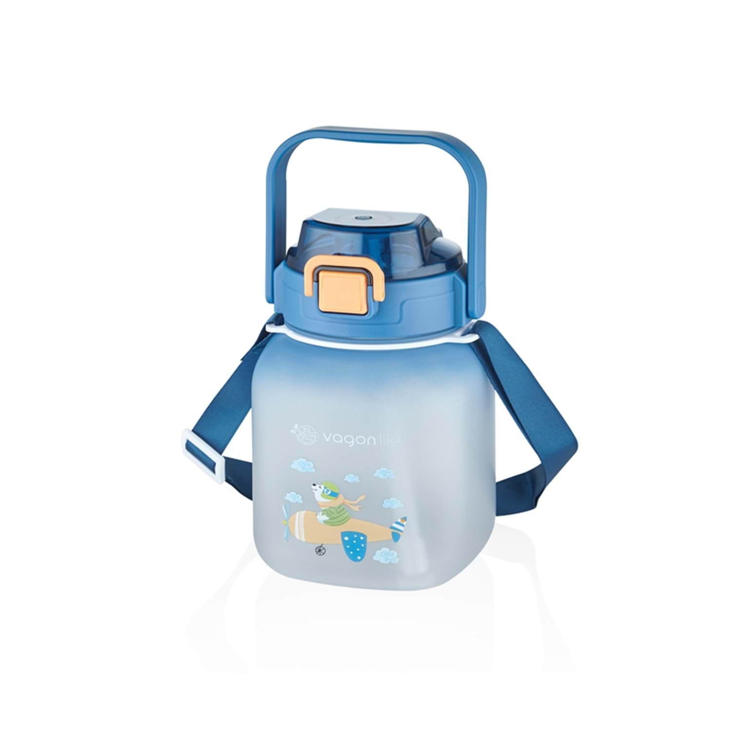 Vagonlife Tritan Su Matarası 1100 ml VGN2275-T Mavi 