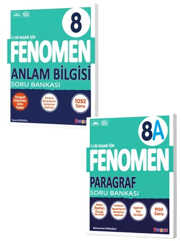 Fenomen Yayınları 7’den 8’e Geçiş 6’lı LGS İlk Hazırlık Kitap Seti