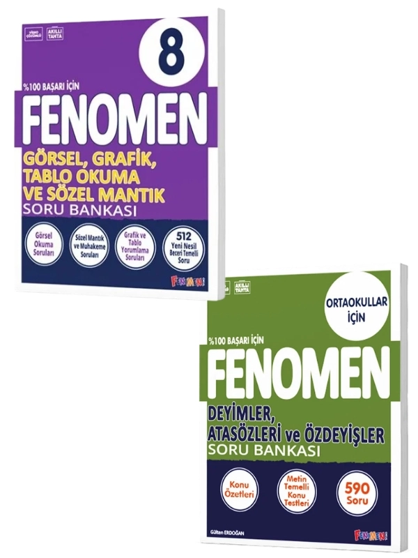 Fenomen Yayınları 7’den 8’e Geçiş 6’lı LGS İlk Hazırlık Kitap Seti