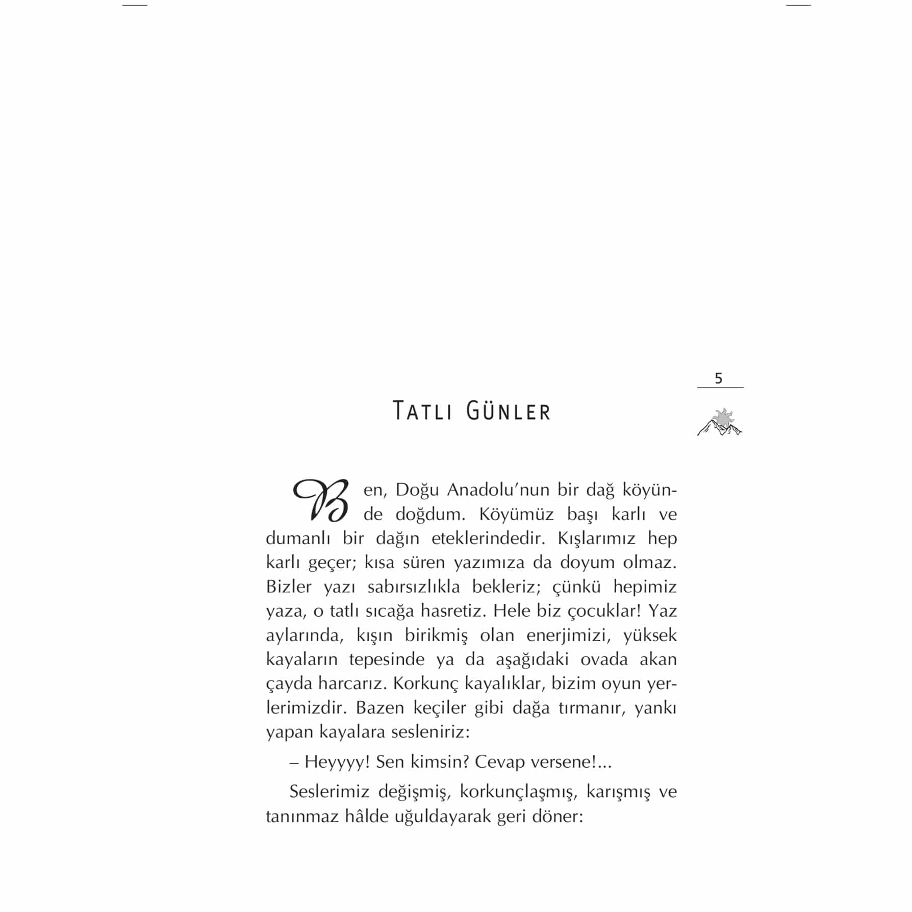 İlk Genç Timaş - Yankılı Kayalar - Ahmet Yılmaz Boyunağa