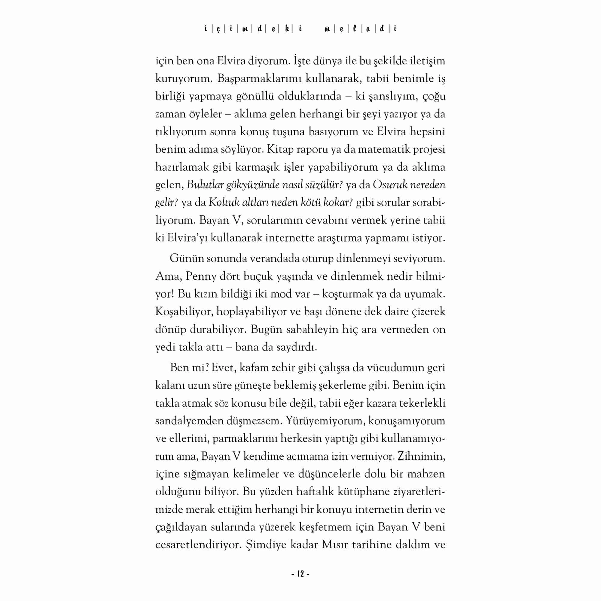 Genç Timaş - İçimdeki Melodi - Sharon M. Draper