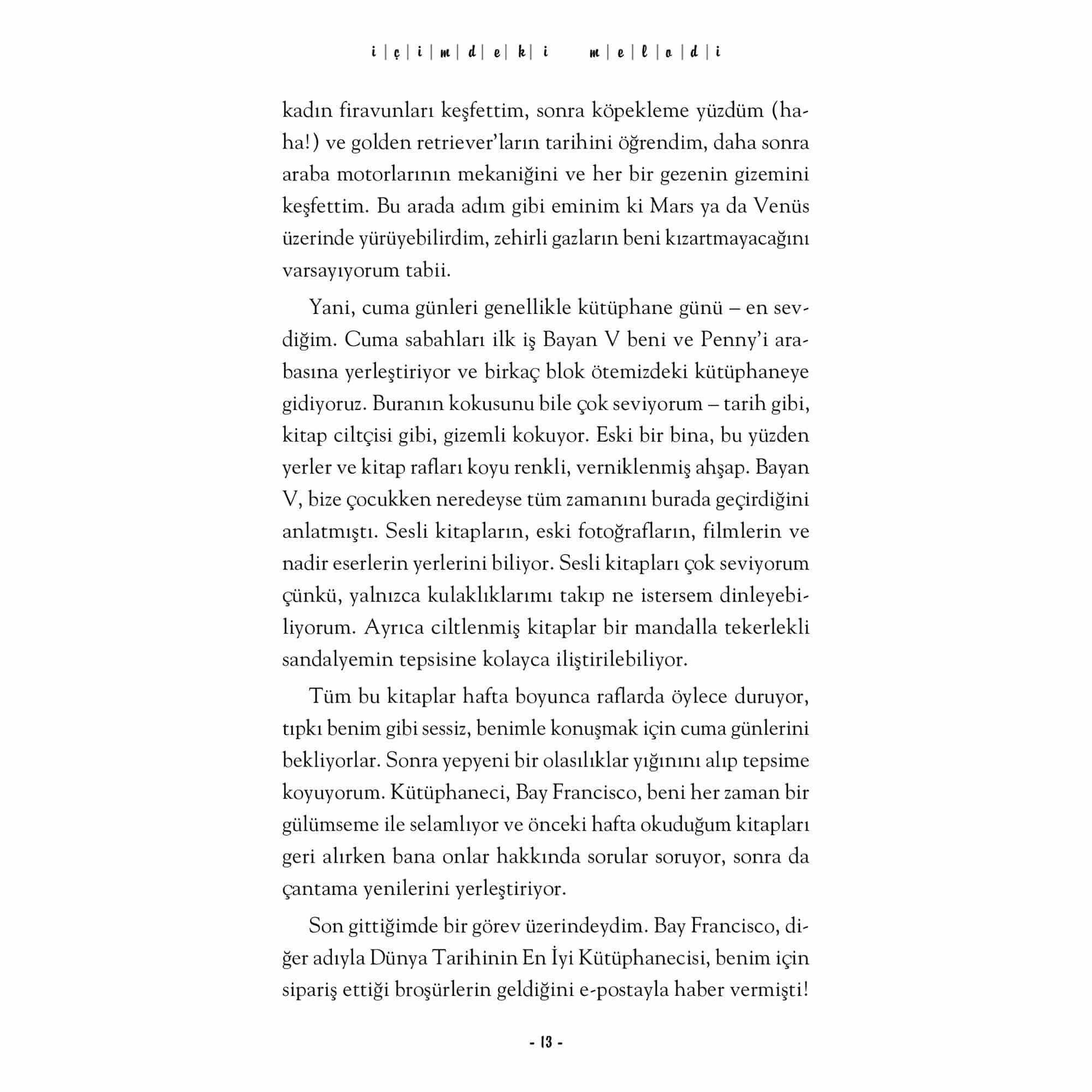 Genç Timaş - İçimdeki Melodi - Sharon M. Draper
