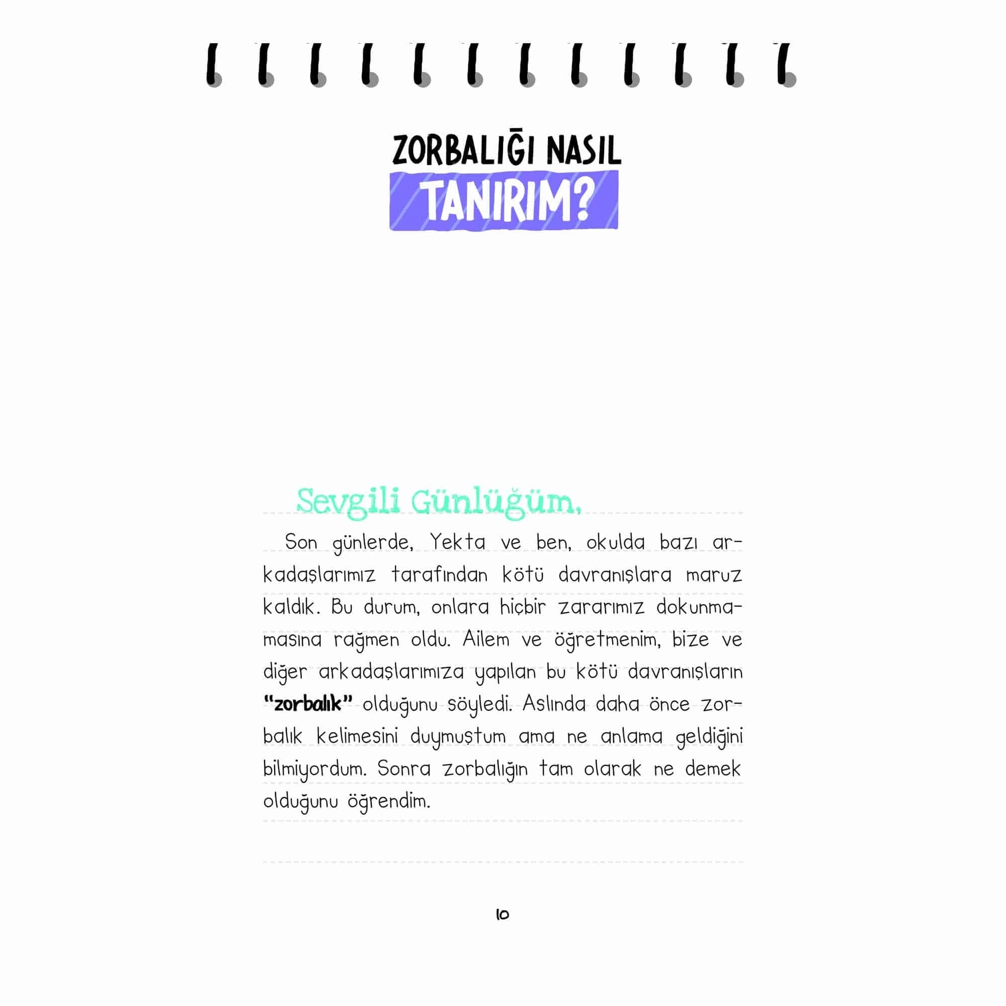 Timaş Çocuk Mira ve Yekta Zorbalık Adasında Mücadele - Duygu Günlüğüm - Oya Doğan