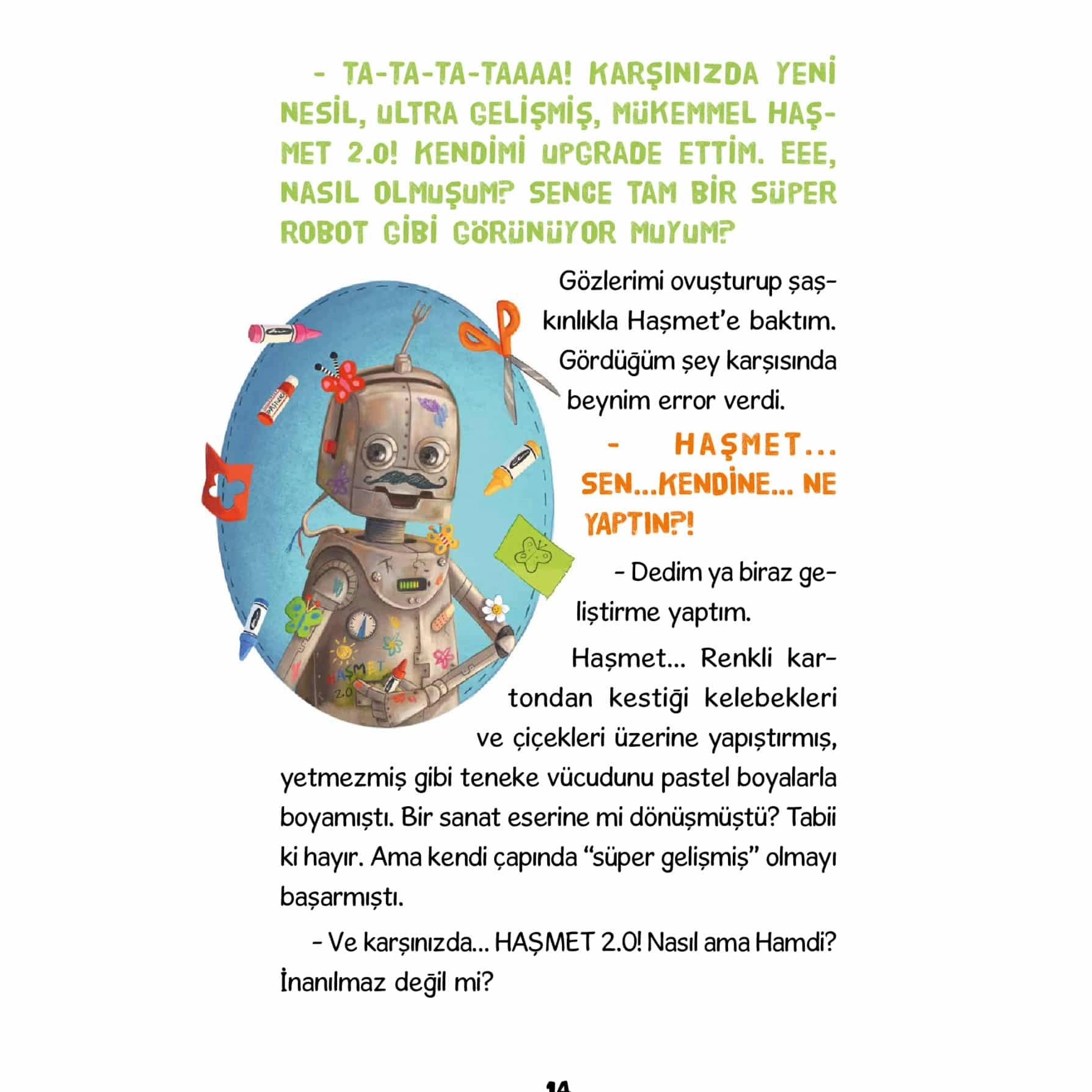Timaş Çocuk - Dünyadaki Son Robot – Haşmet 2.0 - Mustafa Orakçı