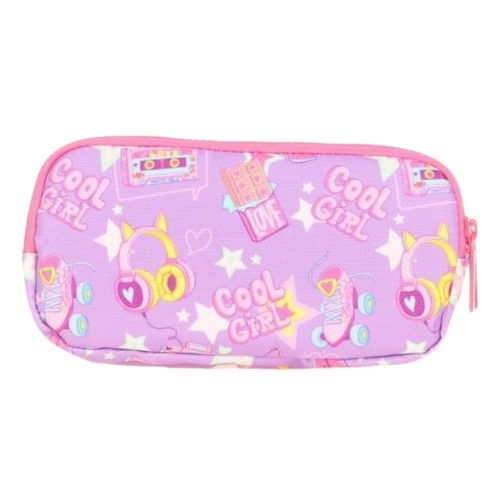 Kaukko Kids&Love 3 Bölmeli Kalem Çantası Sweet Skate L8199