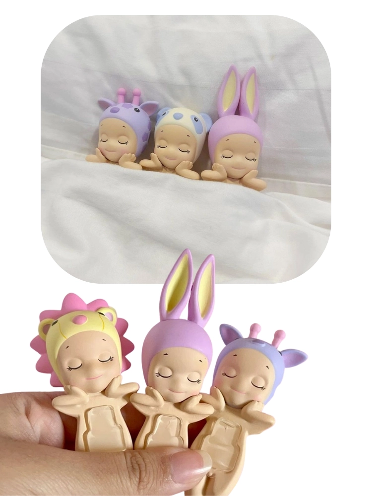 Sonny Angel Dreaming Series Model Figür Blind Box Telefon Tablet Ekran Aksesuarı