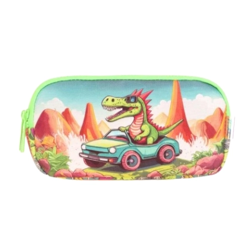 Kaukko Kids&Love 3 Bölmeli Kalem Çantası Sweet Dınosaur L8189