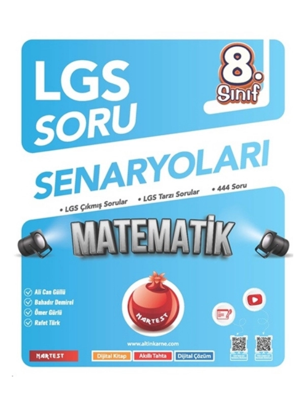 Nartest 8. Sınıf Lgs Soru Senaryoları Matematik