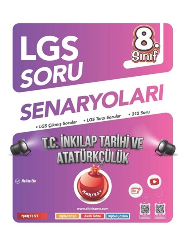 Nartest 8. Sınıf Lgs Soru Senaryoları T.c. İnkılap Tarihi Ve Atatürkçülük