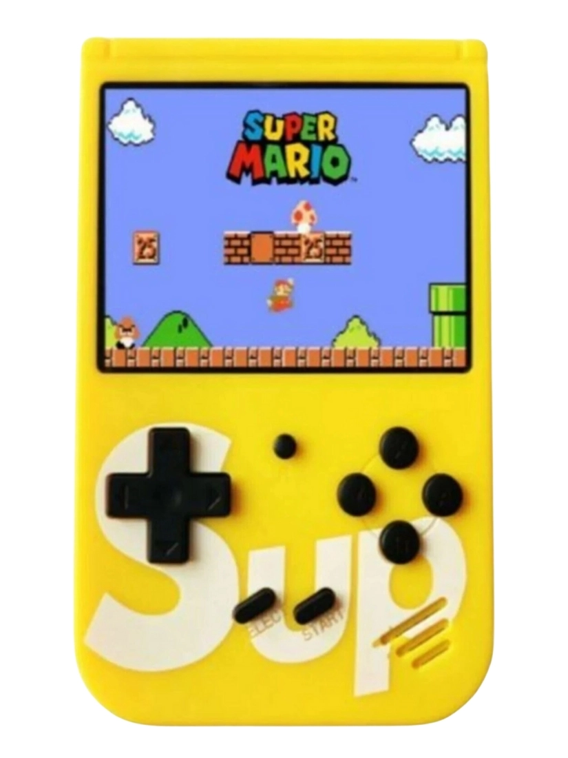 Sup 400 Retro  400 Oyunlu Mini El Atarisi Gameboy Gamebox Taşınabilir Oyun Konsolu SARI