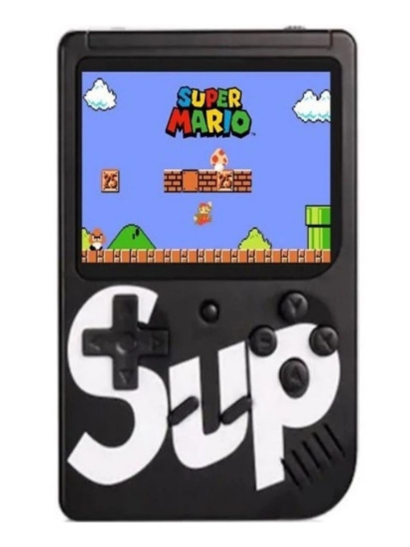 Sup 400 Retro 400 Oyunlu Mini El Atarisi Gameboy Gamebox Taşınabilir Oyun Konsolu SİYAH