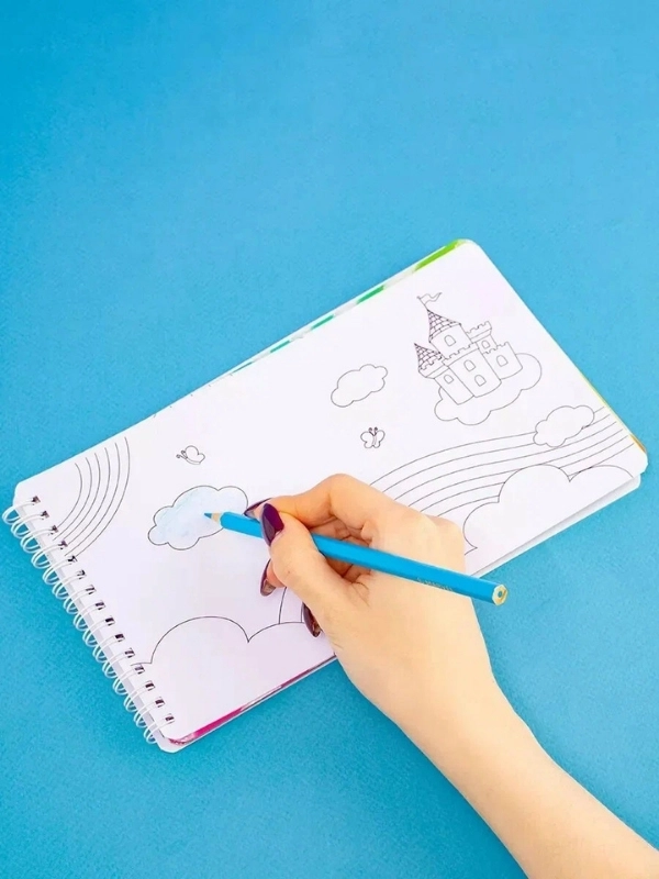 Sevimli Poniler Aktivite Kitabı – Boyama, Sticker ve Şablon Sayfaları 