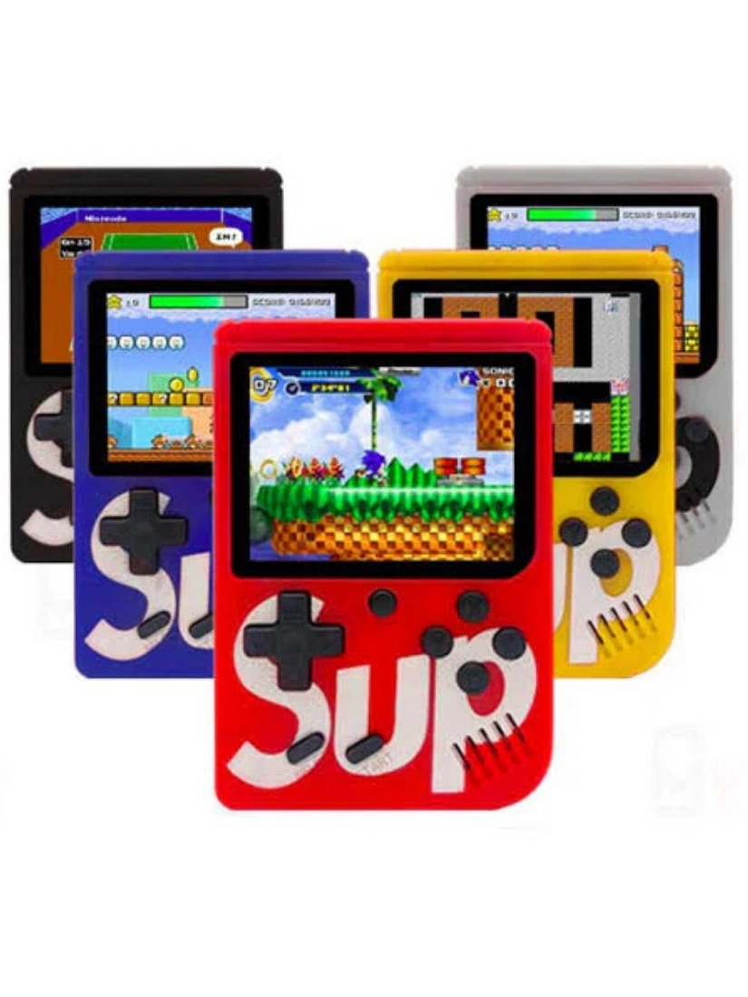 Sup 400 Retro  400 Oyunlu Mini El Atarisi Gameboy Gamebox Taşınabilir Oyun Konsolu MAVİ