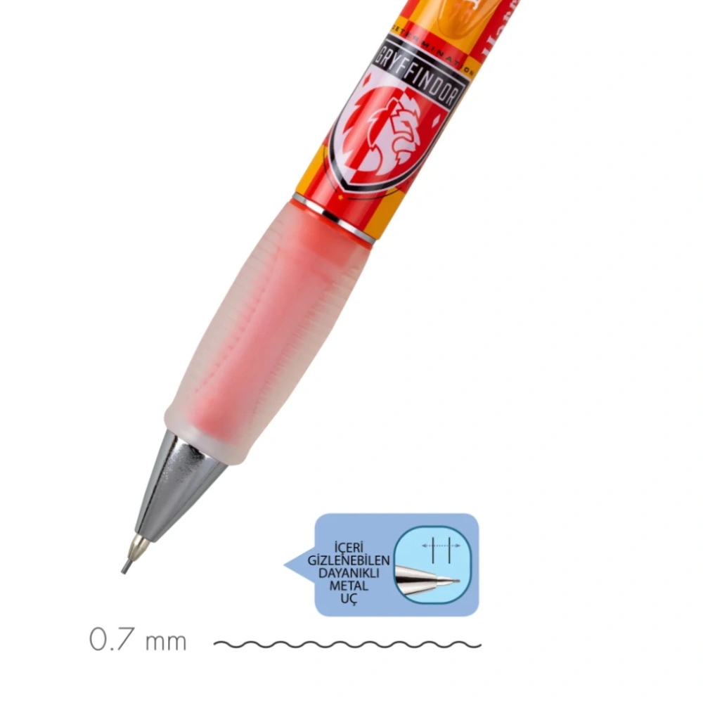 Serve Deep Mekanik Kurşun Kalem 07mm - Harry Potter Gryffindor Damalı