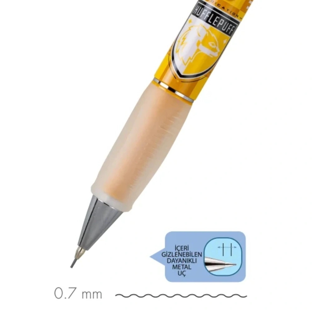 Serve Deep Mekanik Kurşun Kalem 07mm - Harry Potter Hufflepuff Damalı