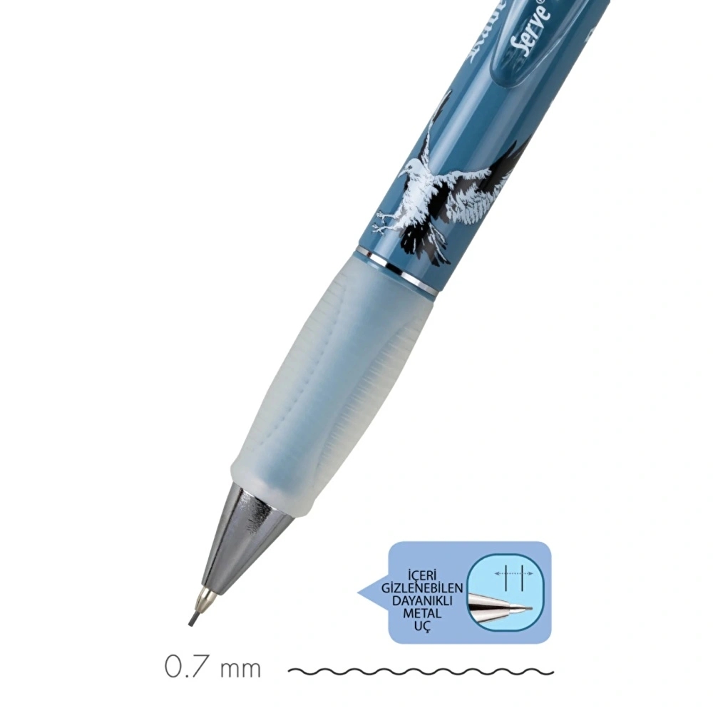 Serve Deep Mekanik Kurşun Kalem Versatil 07mm Harry Potter Ravenclaw