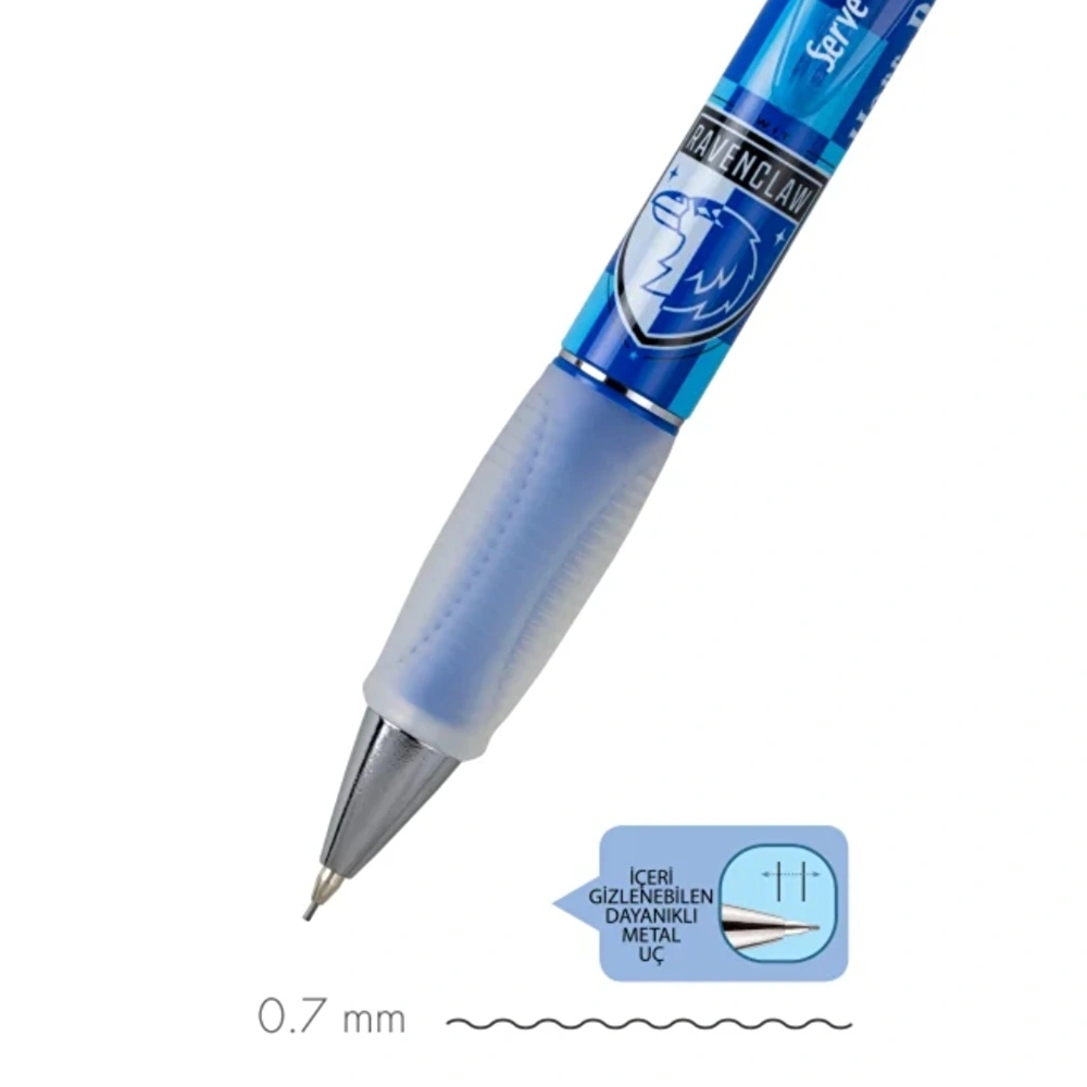Serve Deep Mekanik Kurşun Kalem 07mm - Harry Potter Ravenclaw Damalı