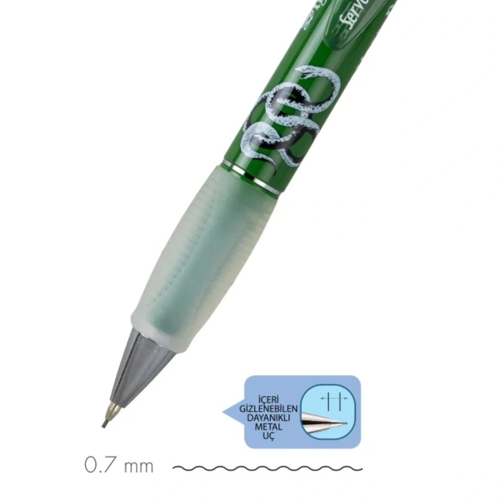 Serve Deep Mekanik Kurşun Kalem Versatil 07mm Harry Potter Slytherin