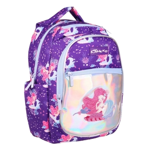 Kaukko Kids&Love Okul Sırt Çantası Aynalı Nakışlı Mermaid L5138