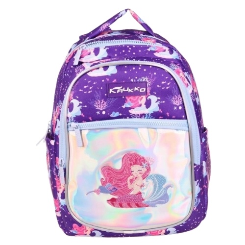 Kaukko Kids&Love Okul Sırt Çantası Aynalı Nakışlı Mermaid L5138