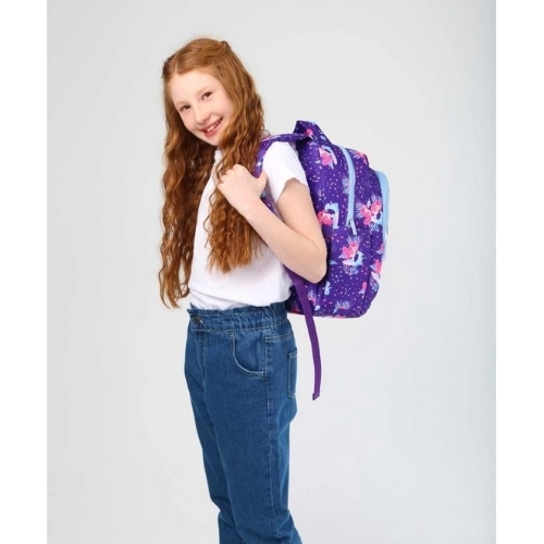Kaukko Kids&Love Okul Sırt Çantası Aynalı Nakışlı Mermaid L5138